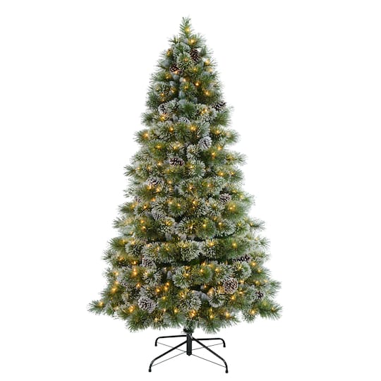 7ft. Pre-Lit Springfield Fir Artificial Christmas Tree, Clear Lights
